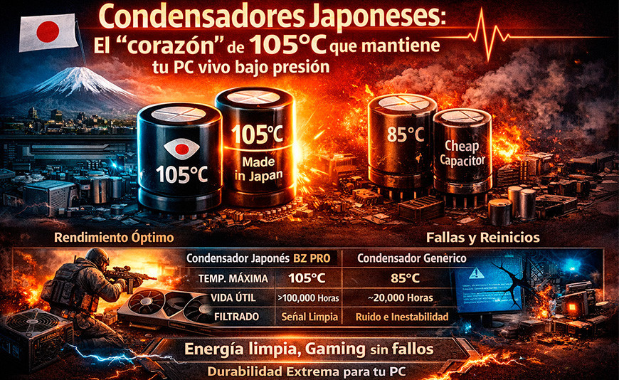Japanese Capacitors in PSUs: Do they actually boost performance?