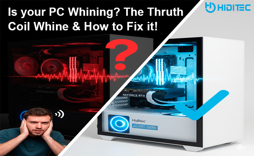 ¿Tu PC pita al jugar? La verdad sobre el Coil Whine y cómo la BZ PRO lo elimina