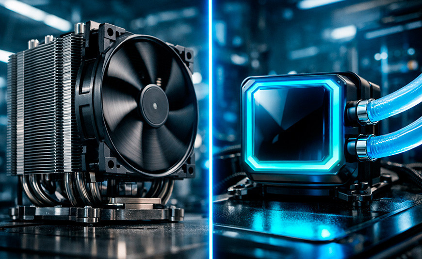 AIO Liquid Cooling vs Air in 2026: The 300W+ CPU Survival Guide AIO Liquid Cooling vs Air in 2026: The 300W+ CPU Survival Guide