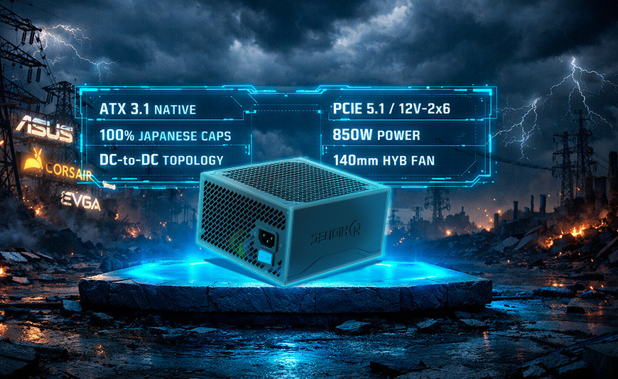 Hiditec BZ PRO 850W: Why Corsair and Seasonic are sweating over this Bronze ATX 3.1 PSU