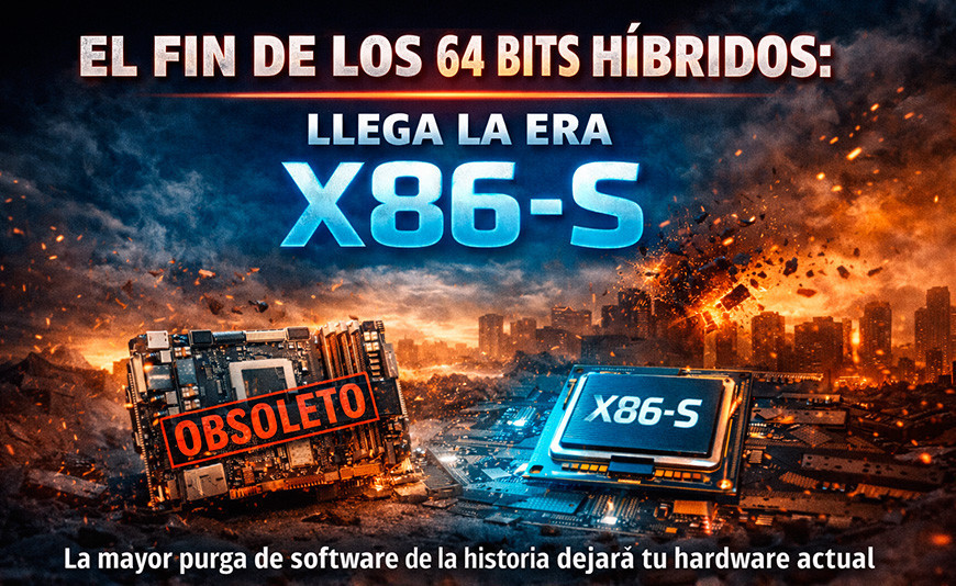 O Fim dos 64 bits Híbridos? A Nova Arquitetura x86-S da Intel que tornará o teu PC Obsoleto em 2027 O Fim dos 64 bits Híbridos? A Nova Arquitetura x86-S da Intel que tornará o teu PC Obsoleto em 2027