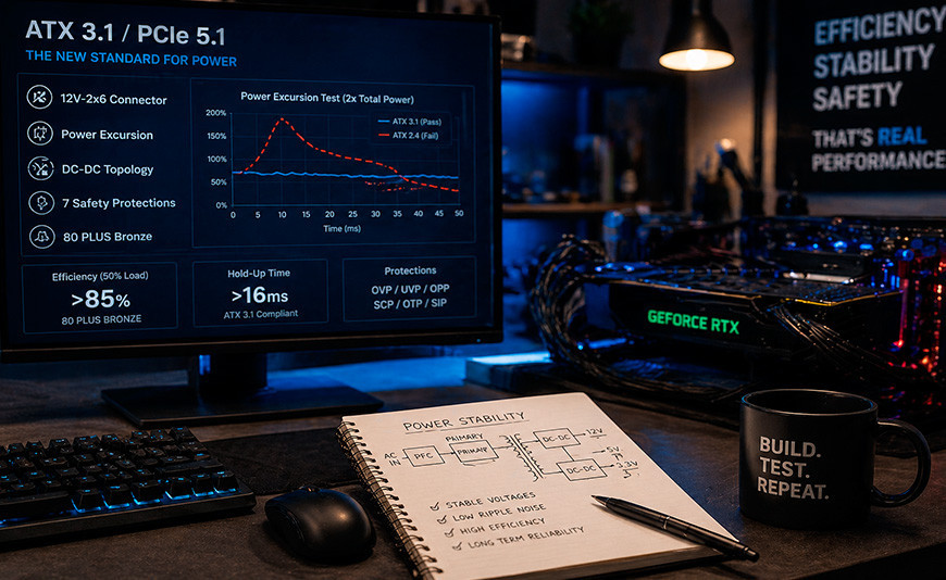 Is Your NVIDIA RTX 4090 Safe? Hiditec BZ PRO Technical Deep Dive | Best PSU 2026 | Hiditec Global