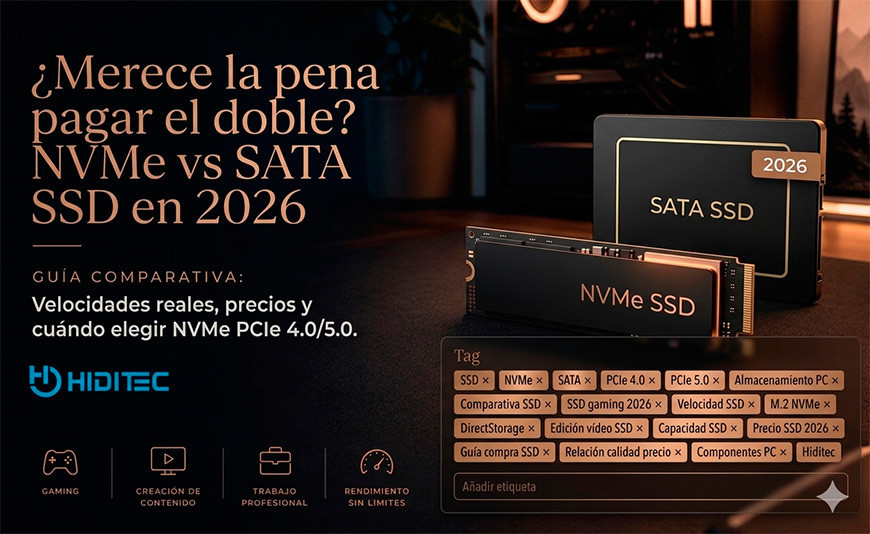 NVMe vs. SATA SSD in 2026: Is it Worth Paying Double? Complete Guide | Hiditec Global