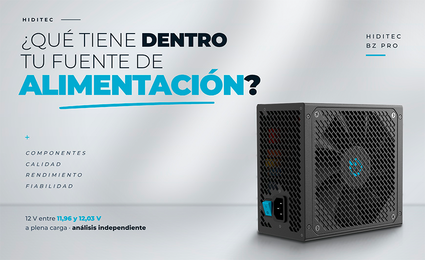 Cómo saber si una fuente de alimentación es buena: abrimos la Hiditec BZ PRO por dentro